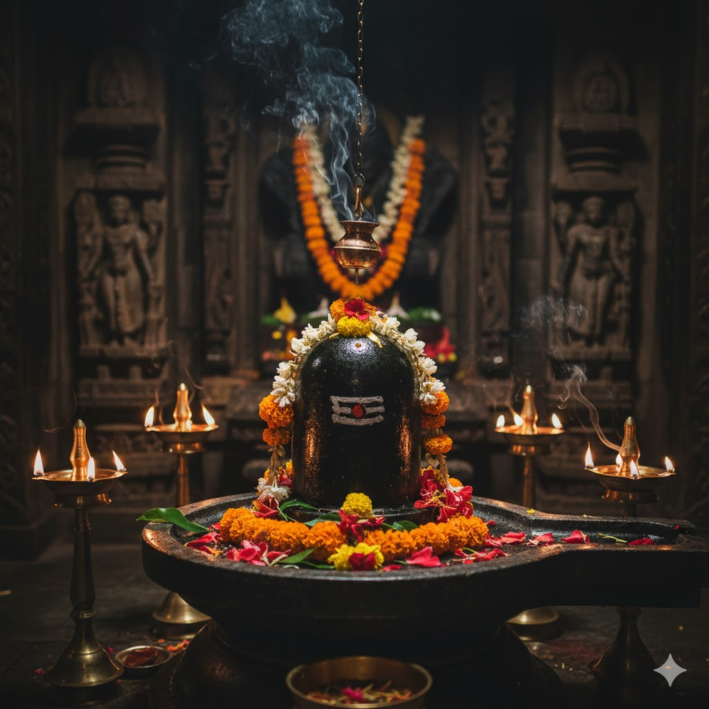 Shiva Lingam Detail